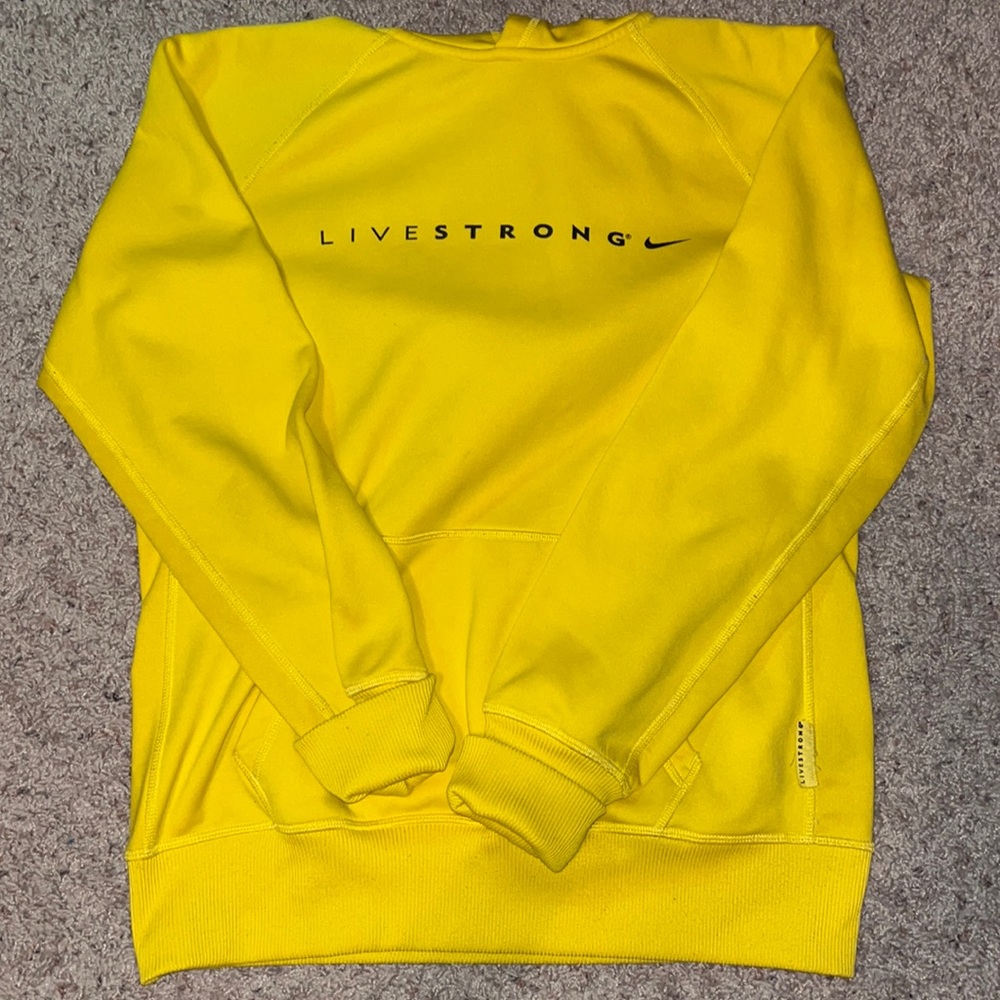 Live strong nike hoodie